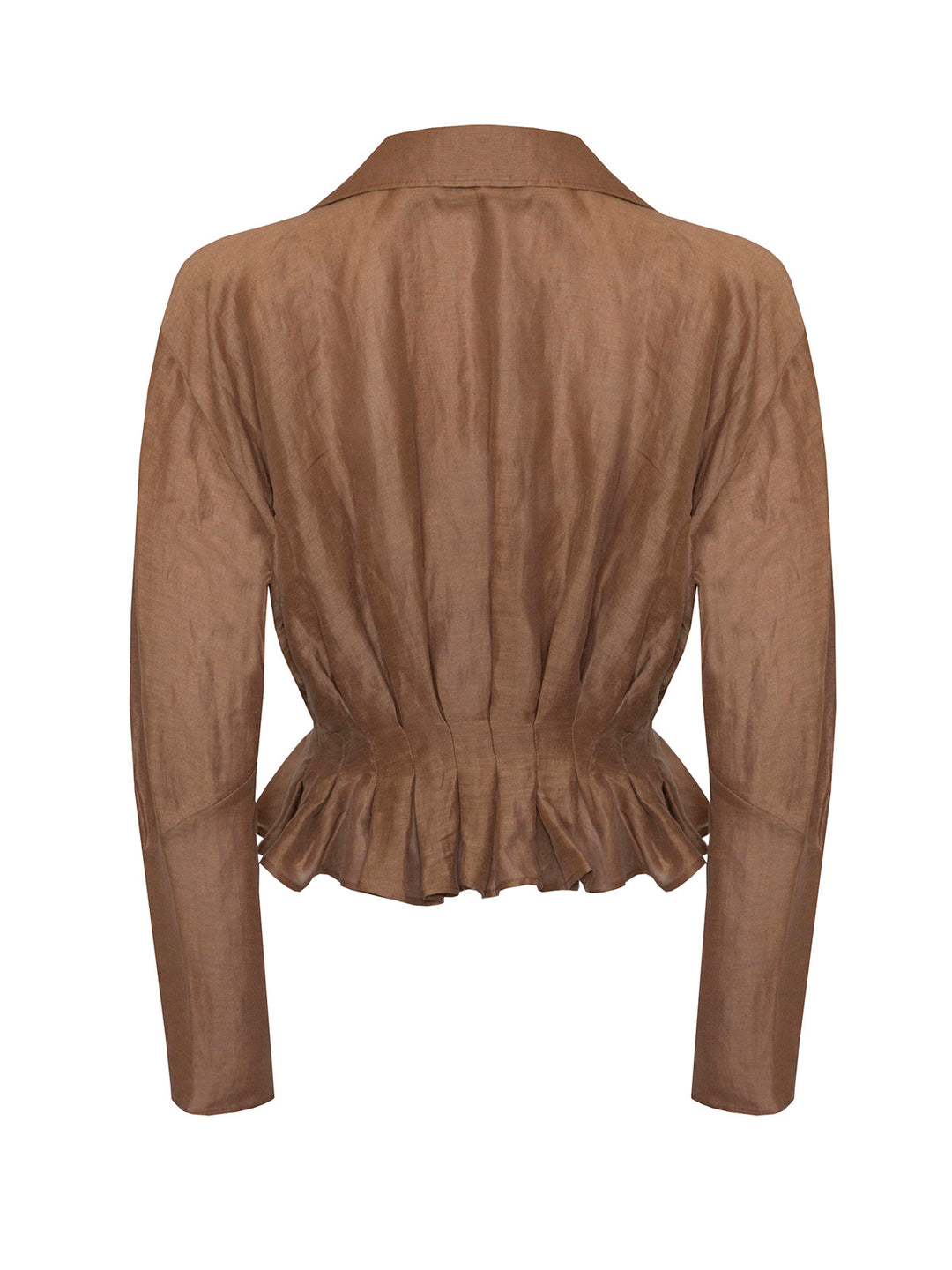 "Irena" Pleated Shirt