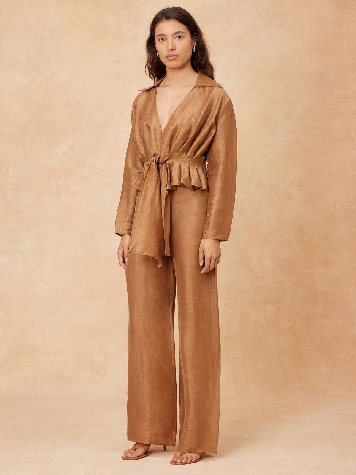 "Georgia" Linen Trousers