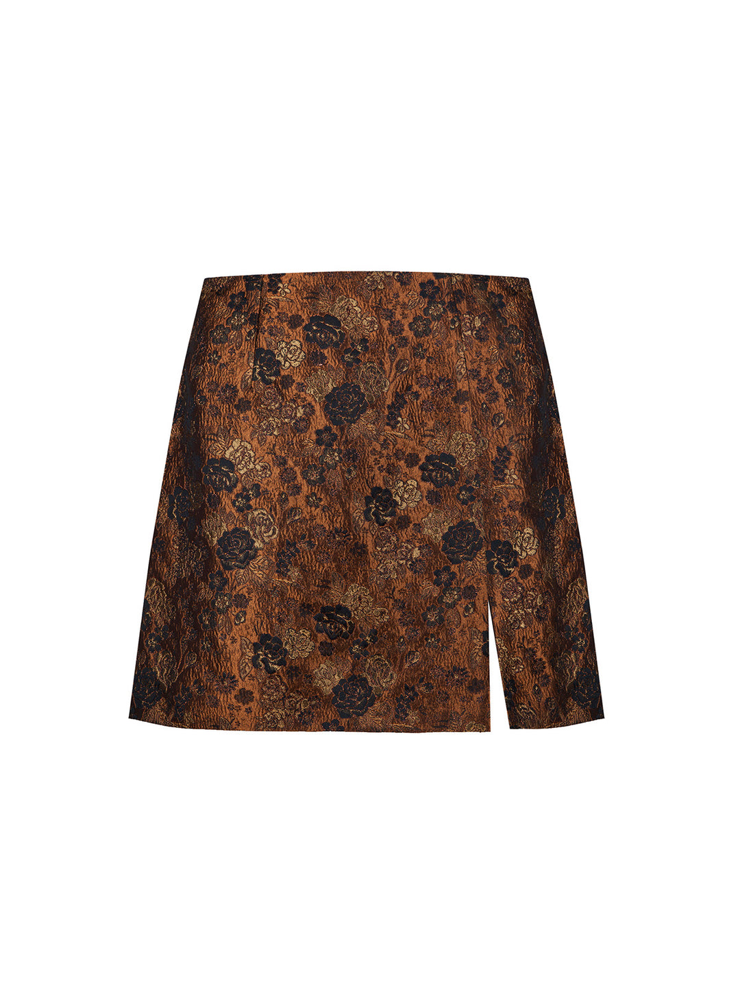 "Marina" Jacquard Miniskirt