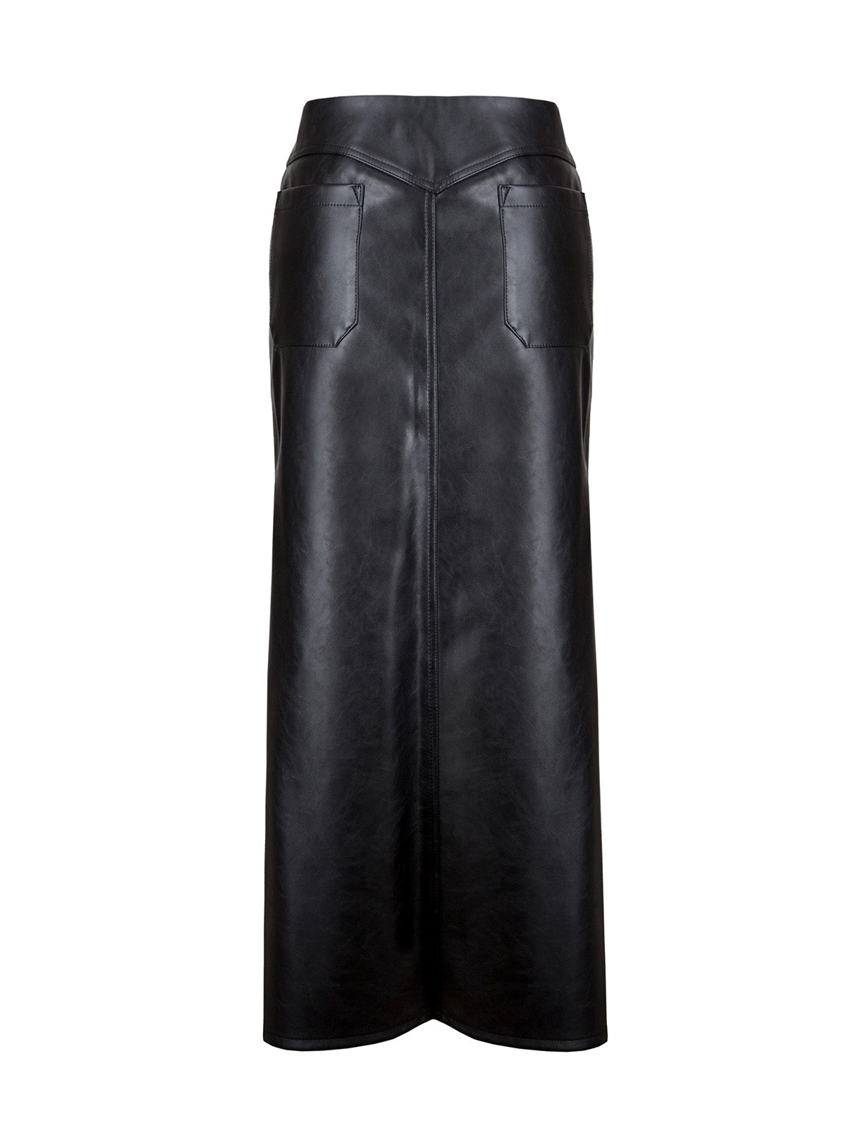 "Corrina" Vegan Leather Skirt
