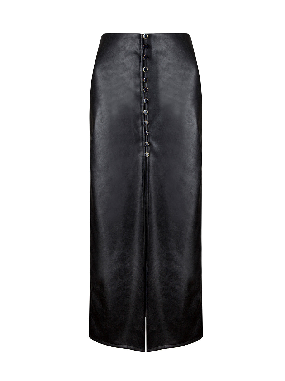"Corrina" Vegan Leather Skirt